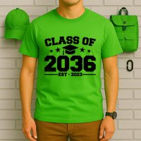 Class Of 2036 Grow With Me Kindergarten Graduation T-Shirt