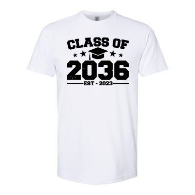 Class Of 2036 Grow With Me Kindergarten Graduation Softstyle CVC T-Shirt