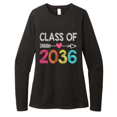 Class Of 2036 Grow With Me First Day Of Kindergarten Womens CVC Long Sleeve Shirt