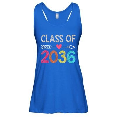 Class Of 2036 Grow With Me First Day Of Kindergarten Ladies Essential Flowy Tank