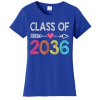 Class Of 2036 Grow With Me First Day Of Kindergarten Women's T-Shirt