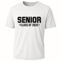 Class Of 2025 Senior Graduation High School College Graduate Cooling Performance Crew T-Shirt