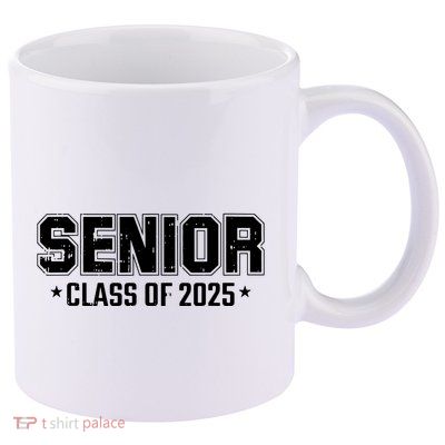 Class Of 2025 Senior Graduation High School College Graduate 11oz C Handle Ceramic Mug
