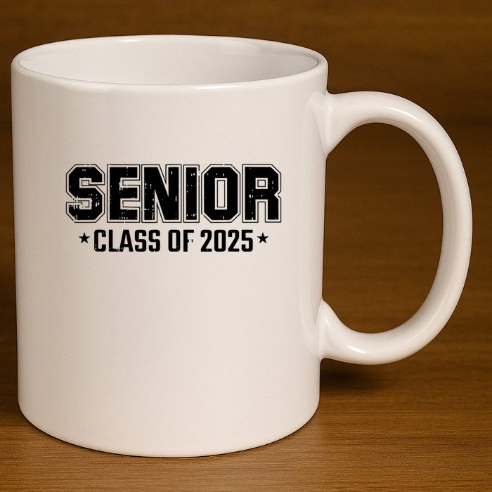 Class Of 2025 Senior Graduation High School College Graduate 11oz C Handle Ceramic Mug