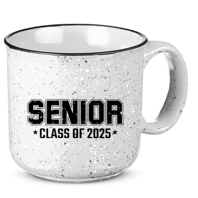 Class Of 2025 Senior Graduation High School College Graduate 15oz Campfire Ceramic Mug