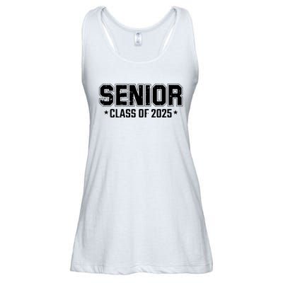 Class Of 2025 Senior Graduation High School College Graduate Ladies Essential Flowy Tank