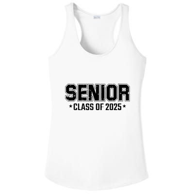 Class Of 2025 Senior Graduation High School College Graduate Ladies PosiCharge Competitor Racerback Tank