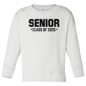 Class Of 2025 Senior Graduation High School College Graduate Toddler Long Sleeve Shirt