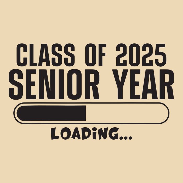 Class Of 2025 Senior Year Loading Funny Senior 2025 Zip Tote Bag