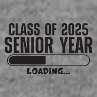 Class Of 2025 Senior Year Loading Funny Senior 2025 Hooded Wearable Blanket