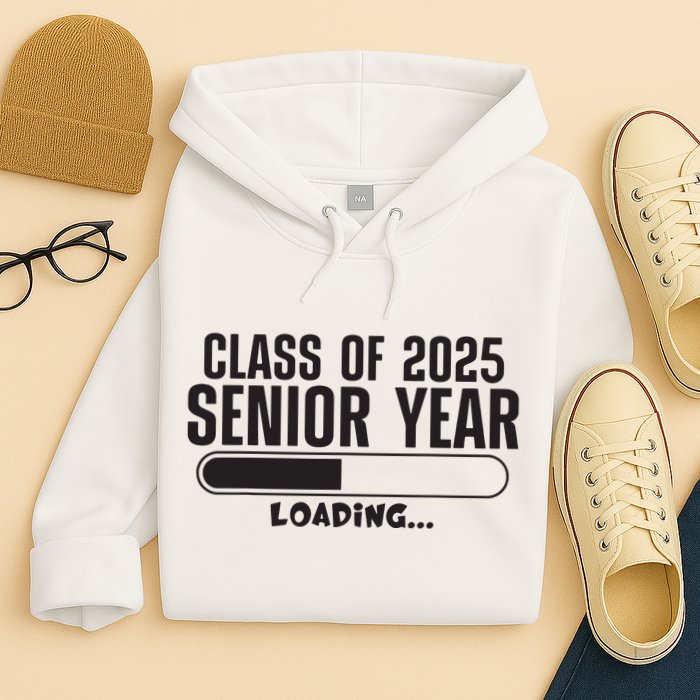 Class Of 2025 Senior Year Loading Funny Senior 2025 Hoodie