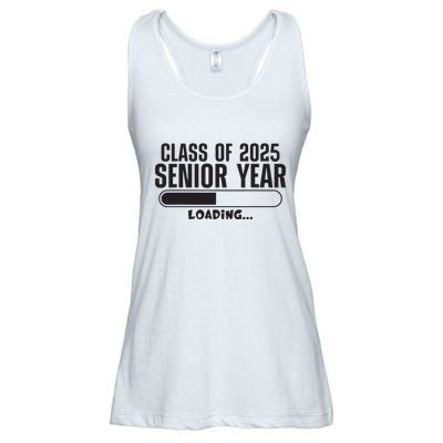 Class Of 2025 Senior Year Loading Funny Senior 2025 Ladies Essential Flowy Tank