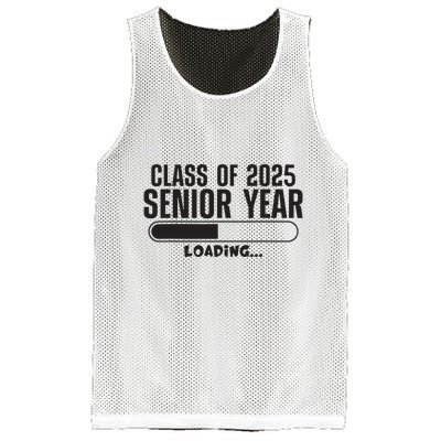 Class Of 2025 Senior Year Loading Funny Senior 2025 Mesh Reversible Basketball Jersey Tank