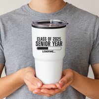 Class Of 2025 Senior Year Loading Funny Senior 2025 Tumbler