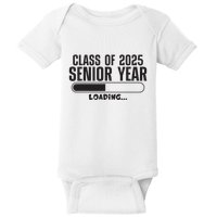 Class Of 2025 Senior Year Loading Funny Senior 2025 Baby Bodysuit