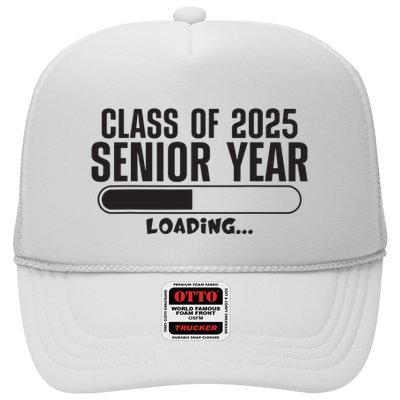 Class Of 2025 Senior Year Loading Funny Senior 2025 Trucker Hat