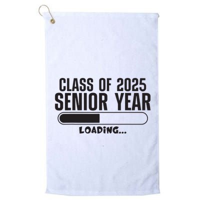 Class Of 2025 Senior Year Loading Funny Senior 2025 Golf Towel