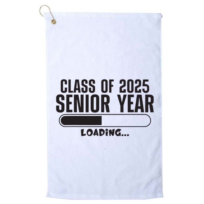 Class Of 2025 Senior Year Loading Funny Senior 2025 Golf Towel