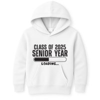 Class Of 2025 Senior Year Loading Funny Senior 2025 Kids Hoodie