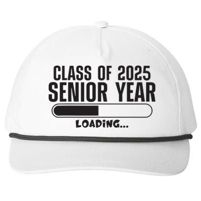 Class Of 2025 Senior Year Loading Funny Senior 2025 Snapback Five-Panel Rope Hat