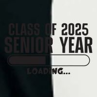 Class Of 2025 Senior Year Loading Funny Senior 2025 Infant Baby Jersey Bodysuit