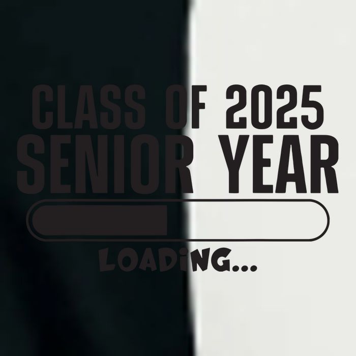 Class Of 2025 Senior Year Loading Funny Senior 2025 Infant Baby Jersey Bodysuit