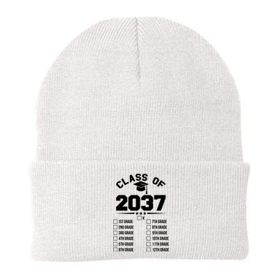 Class Of 2037 Grow With Me Checklist Kindergarten 12th Grade Beanie