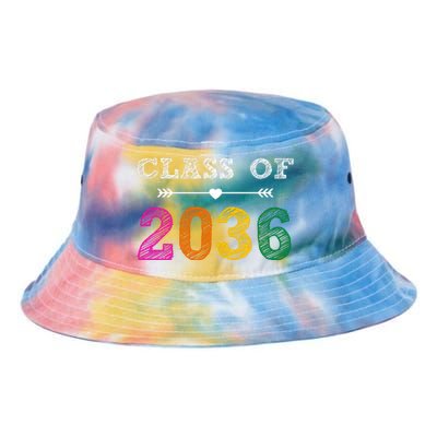 Class Of 2036 Colorful Graduation Gift Tie Dye Newport Bucket Hat