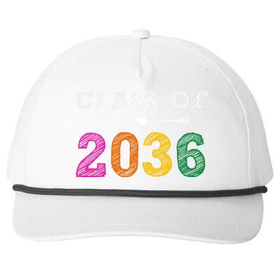 Class Of 2036 Colorful Graduation Gift Snapback Five-Panel Rope Hat