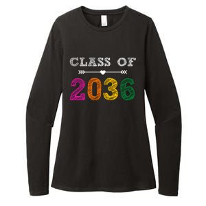 Class Of 2036 Colorful Graduation Gift Womens CVC Long Sleeve Shirt