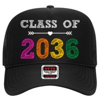 Class Of 2036 Colorful Graduation Gift Trucker Hat