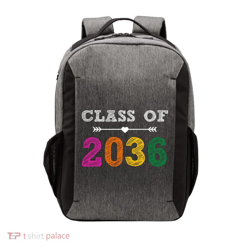 Class Of 2036 Colorful Graduation Gift Vector Backpack