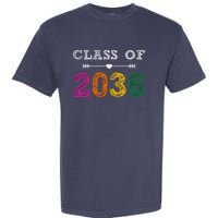 Class Of 2036 Colorful Graduation Gift Garment-Dyed Heavyweight T-Shirt