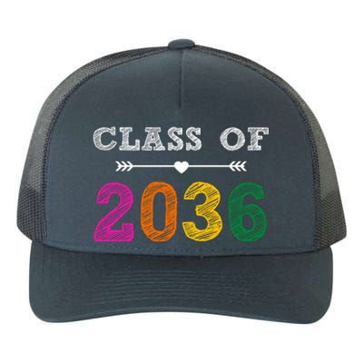 Class Of 2036 Colorful Graduation Gift Yupoong Adult 5-Panel Trucker Hat