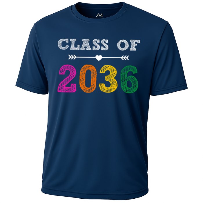 Class Of 2036 Colorful Graduation Gift Performance Shirt