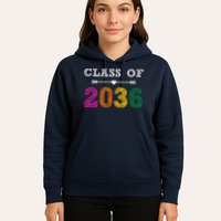 Class Of 2036 Colorful Graduation Gift Hoodie