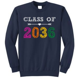 Class Of 2036 Colorful Graduation Gift Sweatshirt