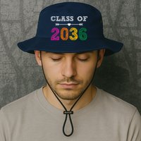 Class Of 2036 Colorful Graduation Gift Bucket Hat
