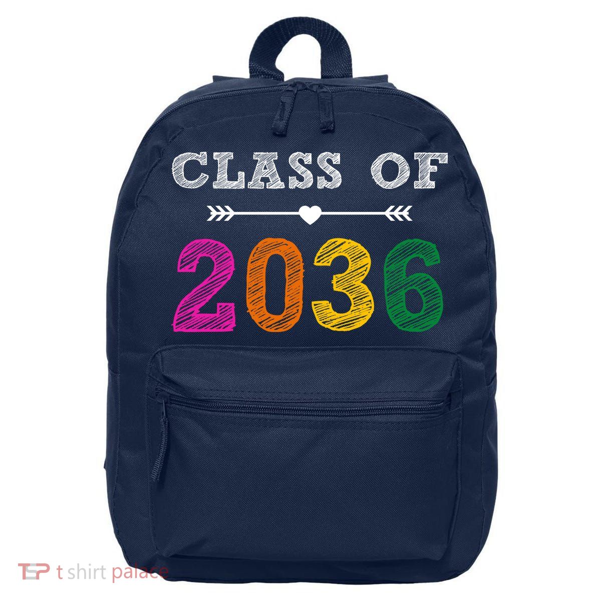 Class Of 2036 Colorful Graduation Gift 16 in Basic Backpack
