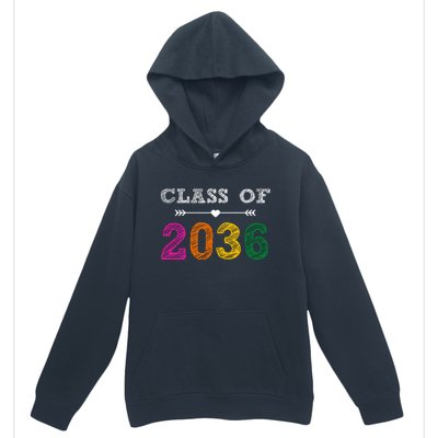 Class Of 2036 Colorful Graduation Gift Urban Pullover Hoodie