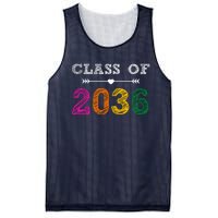 Class Of 2036 Colorful Graduation Gift Mesh Reversible Basketball Jersey Tank