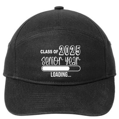 Class Of 2025 Senior Year Loading Senior 2025 7-Panel Snapback Hat