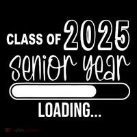 Class Of 2025 Senior Year Loading Senior 2025 7-Panel Snapback Hat