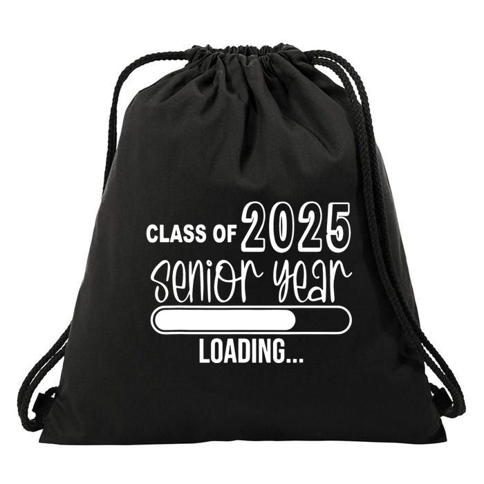 Class Of 2025 Senior Year Loading Senior 2025 Drawstring Bag