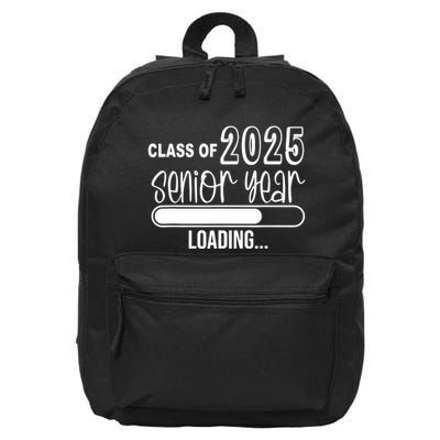 Class Of 2025 Senior Year Loading Senior 2025 16 in Basic Backpack