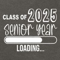 Class Of 2025 Senior Year Loading Senior 2025 Cotton Canvas Backpack