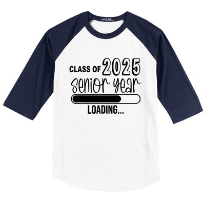 Class Of 2025 Senior Year Loading Senior 2025 Baseball Sleeve Shirt