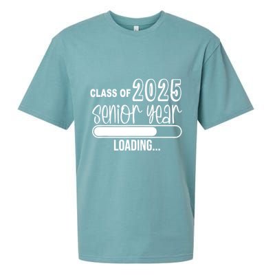 Class Of 2025 Senior Year Loading Senior 2025 Sueded Cloud Jersey T-Shirt