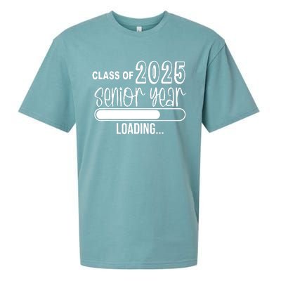 Class Of 2025 Senior Year Loading Senior 2025 Sueded Cloud Jersey T-Shirt