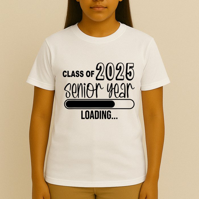 Class Of 2025 Senior Year Loading Senior 2025 T-Shirt